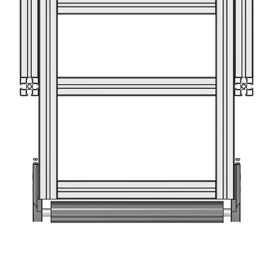 85-017-1 MODULAR SOLUTIONS CONVEYOR PART<BR>45 PROFILE CONVEYOR BEARING W/ 17MM BORE